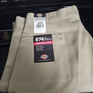 Dickies Tan 874 Original Fit Work Pants